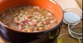 Minestra di farro e fagioli