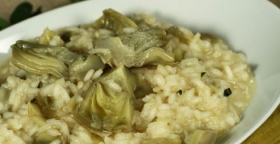 Risotto con i carciofi