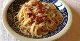 Spaghetti alla amatriciana