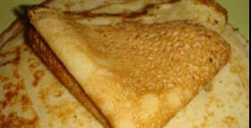 Crepe con farina apoproteica